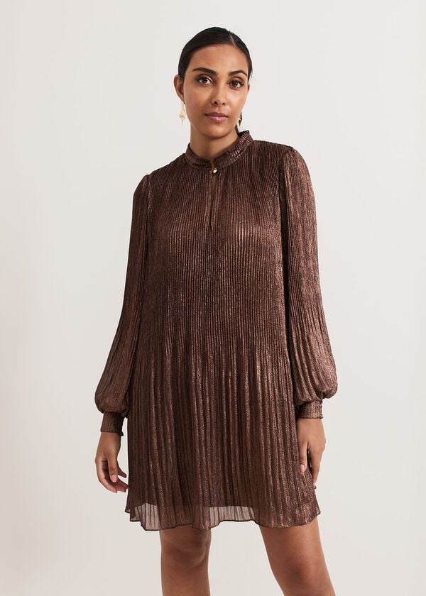 phase eight Petite Ella Pink Swing Dress