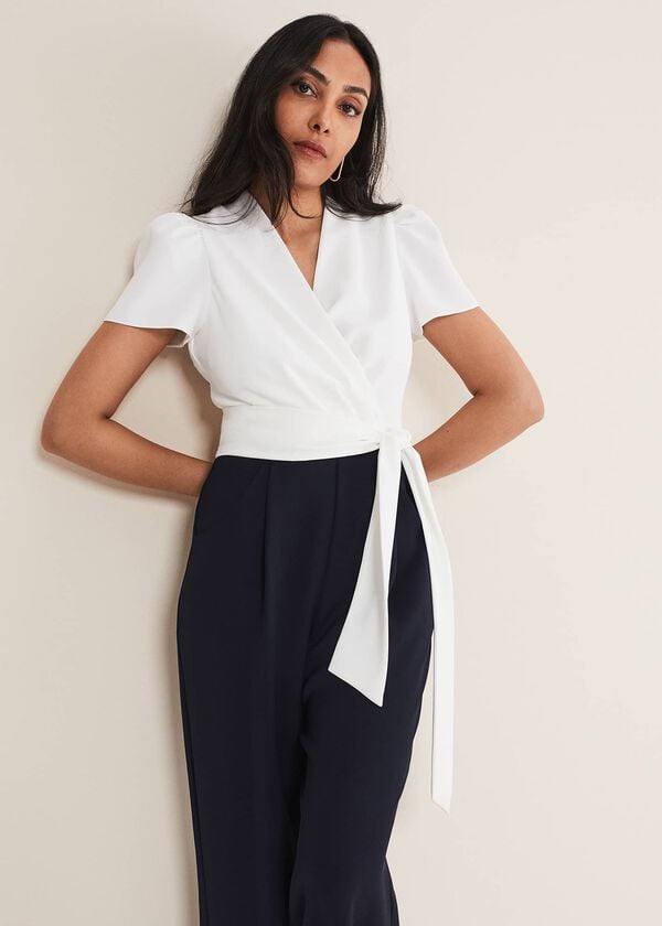 Phase Eight Petite Eloise Wide Leg Jumpsuit