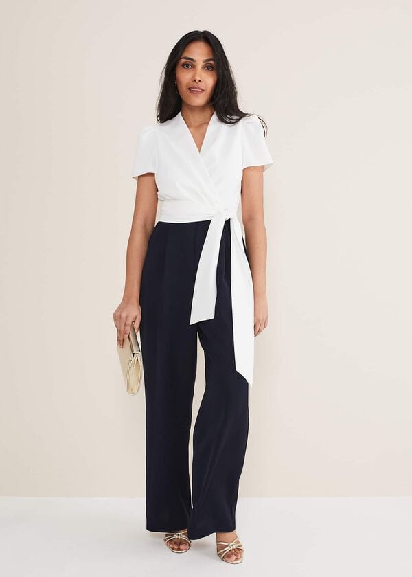 phase eight Petite Eloise Wide Leg Jumpsuit