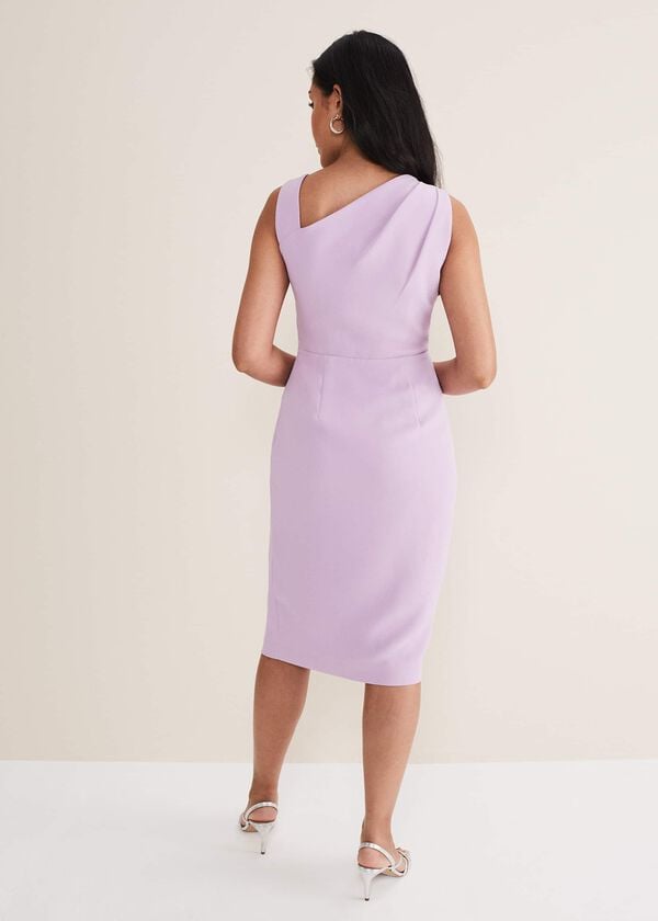 Phase Eight Petite Emmie Asymmetric Hem Dress
