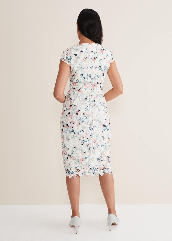 Phase Eight Petite Franky Floral Lace Dress