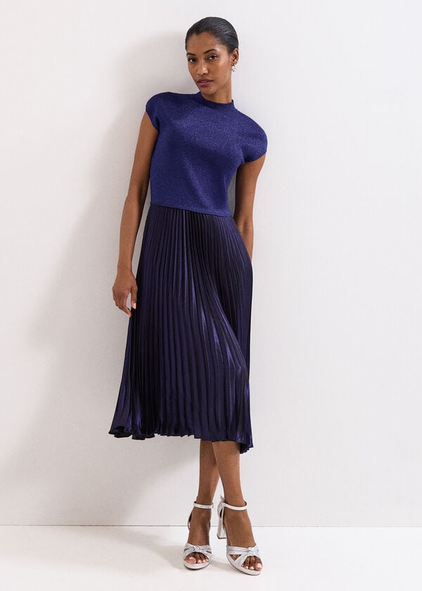 phase eight Petite Jayla Shimmer Midi Dress