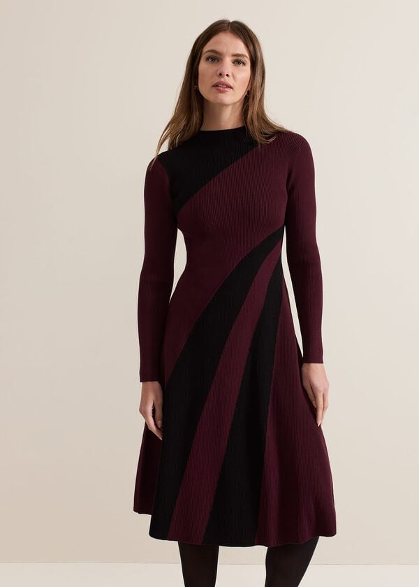 Phase Eight Petite Julie Fit And Flare Midi Dress