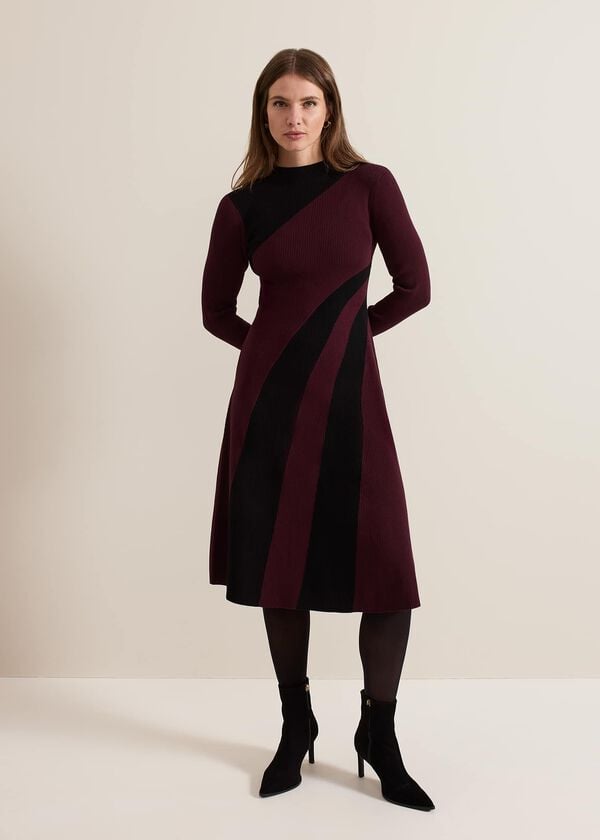 phase eight Petite Julie Fit And Flare Midi Dress