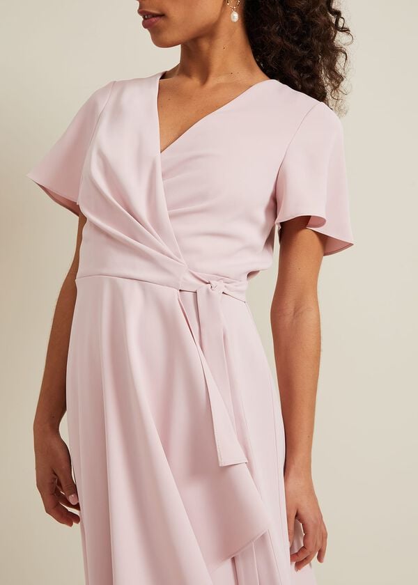 Phase Eight Petite Julissa Frill Wrap Dress