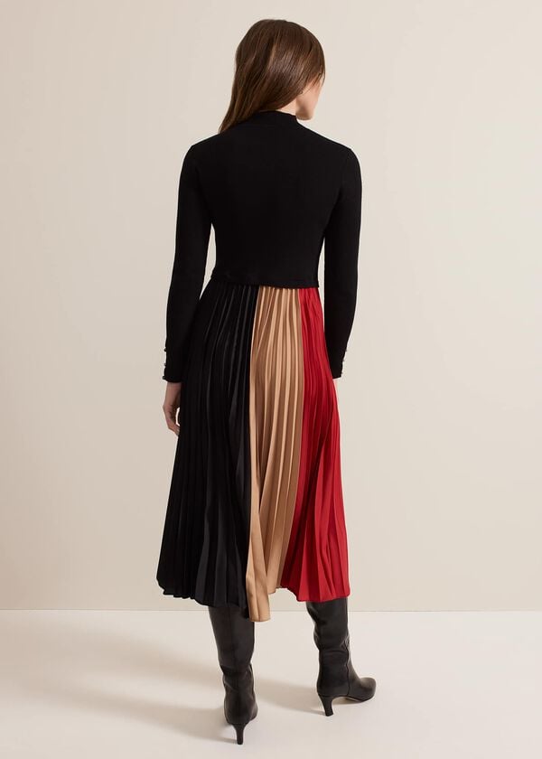 Phase Eight Petite Kiera Colourblock Midi Dress