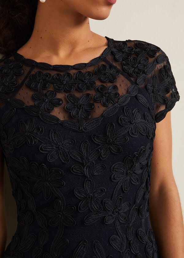 Phase Eight Petite Luana Tapework Maxi Dress