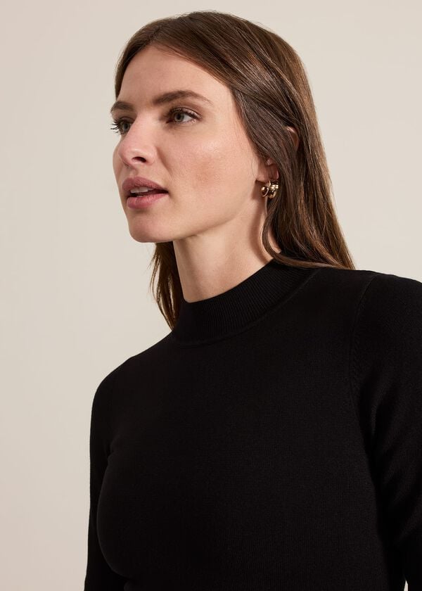 Phase Eight Petite Maci Pleated Sunray Midi Dress