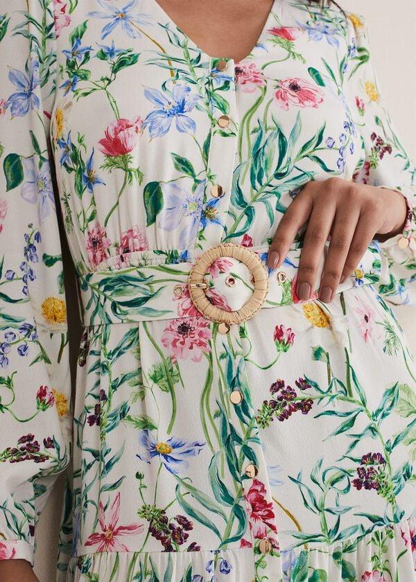 Phase Eight Petite Maya Floral Midaxi Dress