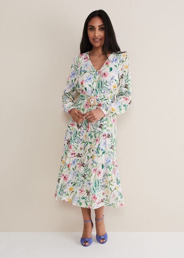 phase eight Petite Maya Floral Midaxi Dress