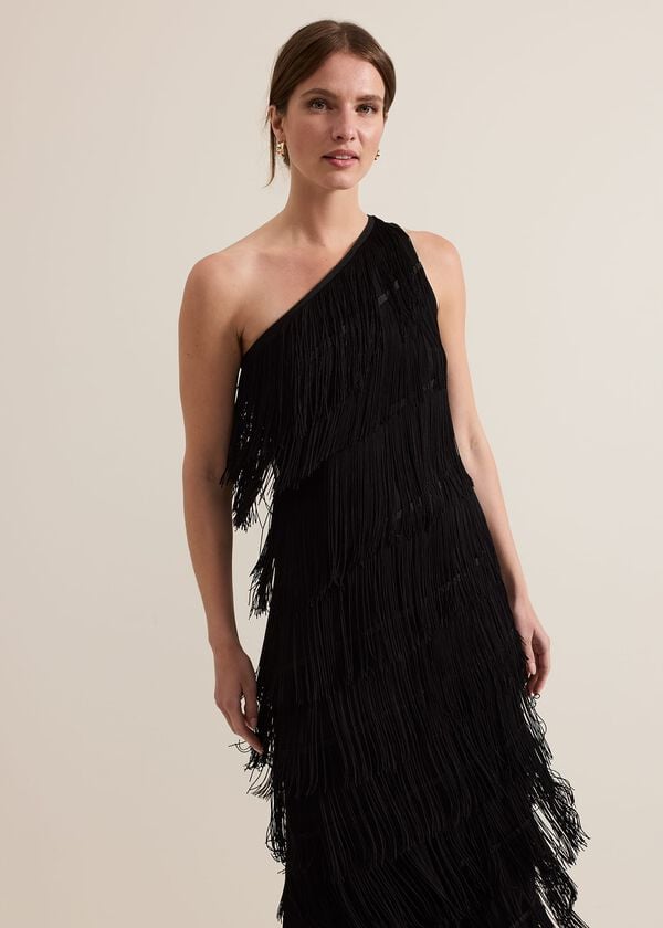 Phase Eight Petite Otto One Shoulder Maxi Dress