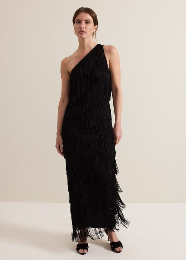 phase eight Petite Otto One Shoulder Maxi Dress