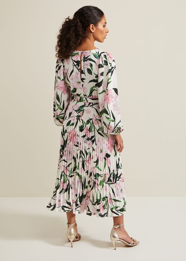 Phase Eight Petite Penny Floral Midi Dress