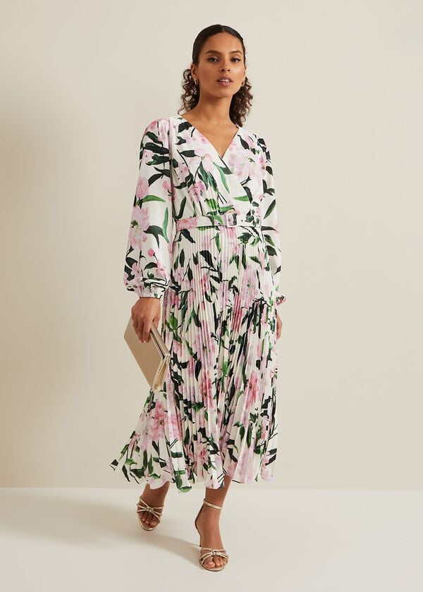 phase eight Petite Penny Floral Midi Dress