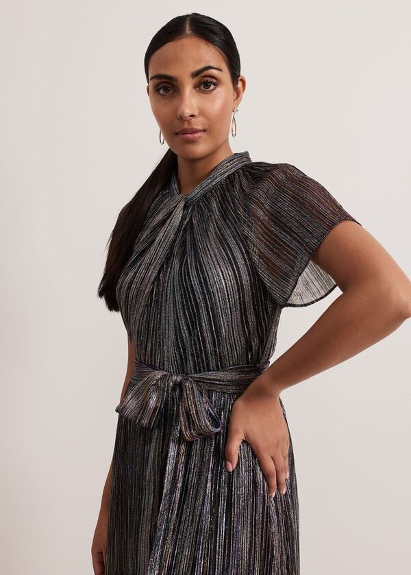 Phase Eight Petite Riah Shimmer Maxi Dress