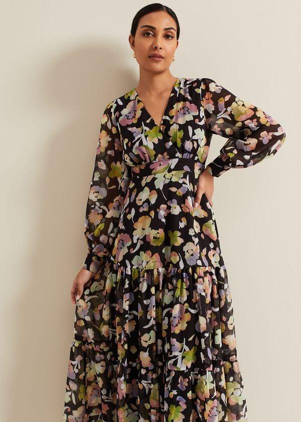 Phase Eight Petite Sandra Floral Maxi Dress