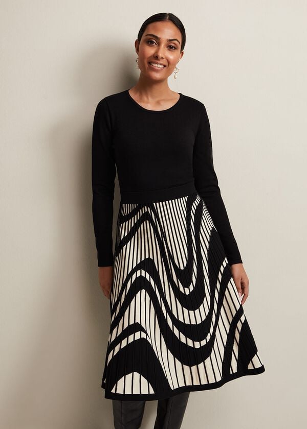 Phase Eight Petite Silvia Fit And Flare Dress