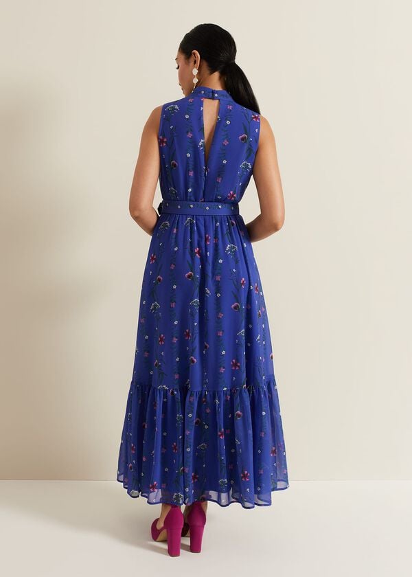 Phase Eight Petite Sofia Print Maxi Dress