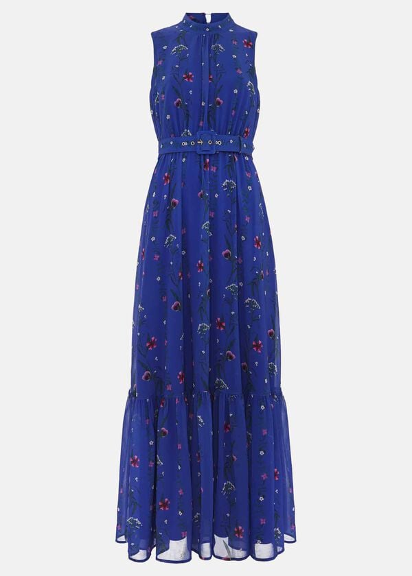 Phase Eight Petite Sofia Print Maxi Dress