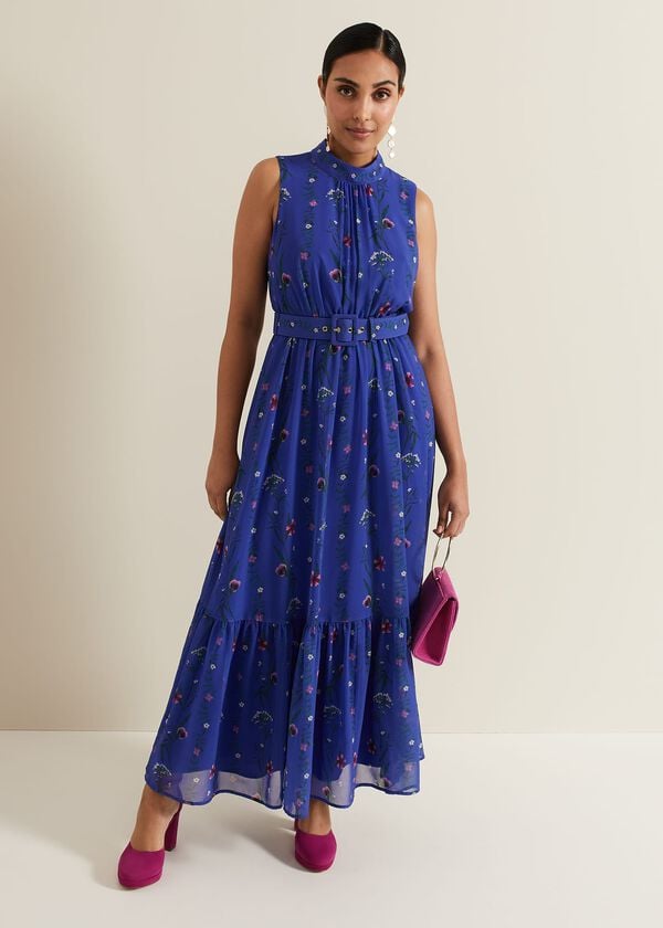 phase eight Petite Sofia Print Maxi Dress