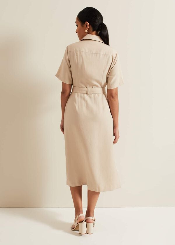 Phase Eight Petite Willow Utility Midi Dress