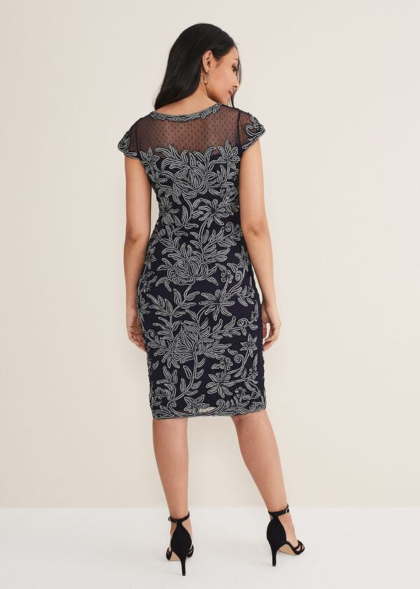 Phase Eight Petite Zila Tapework Dress