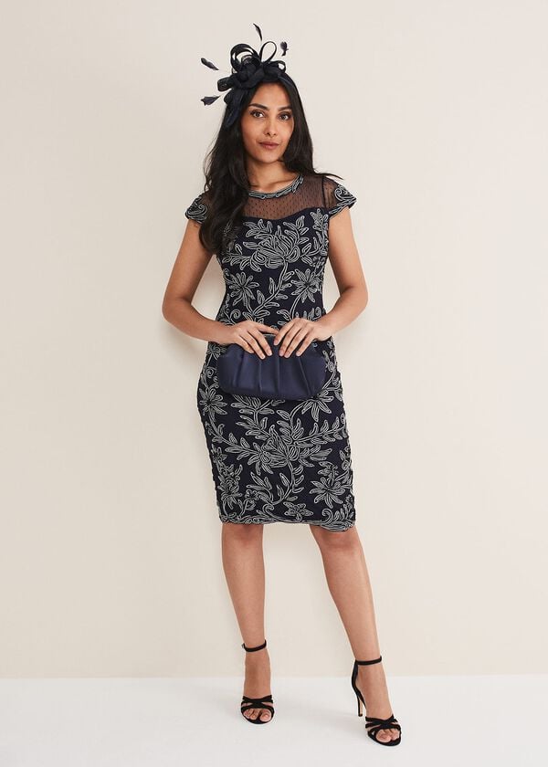 Phase Eight Petite Zila Tapework Dress