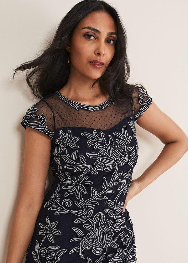 Phase Eight Petite Zila Tapework Dress