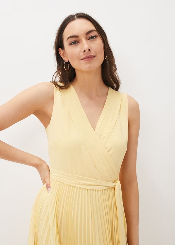 Phase Eight Petra Pleated Wrap Dress