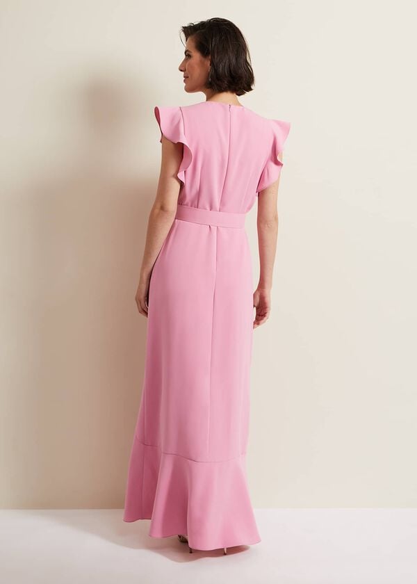 Phase Eight Phoebe Frill Maxi Dress