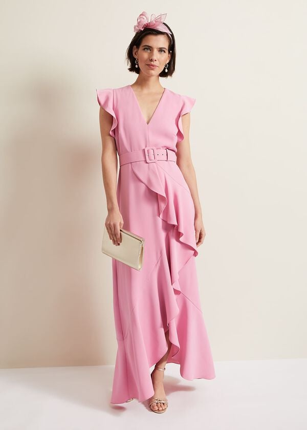 Phase Eight Phoebe Frill Maxi Dress