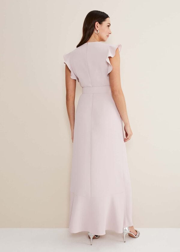 Phase Eight Phoebe Frill Maxi Dress