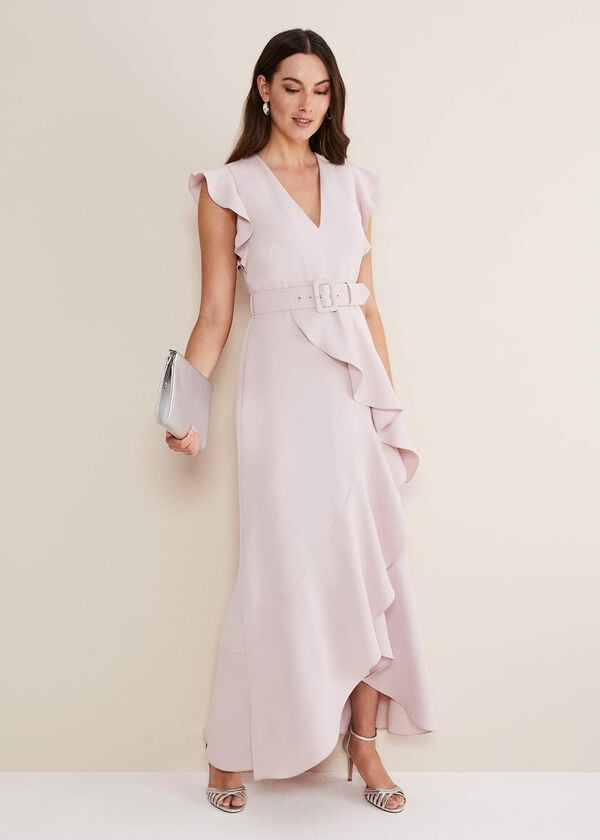 phase eight Phoebe Frill Maxi Dress