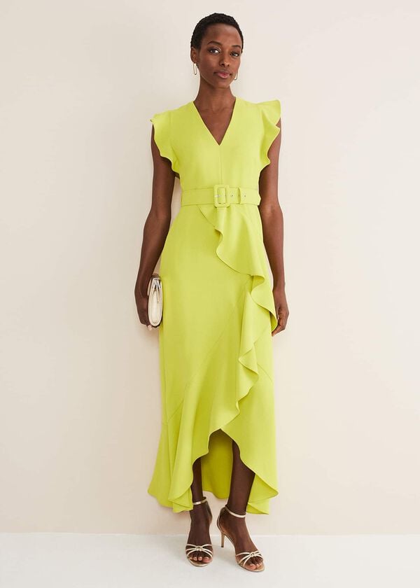 phase eight Phoebe Frill Maxi Dress