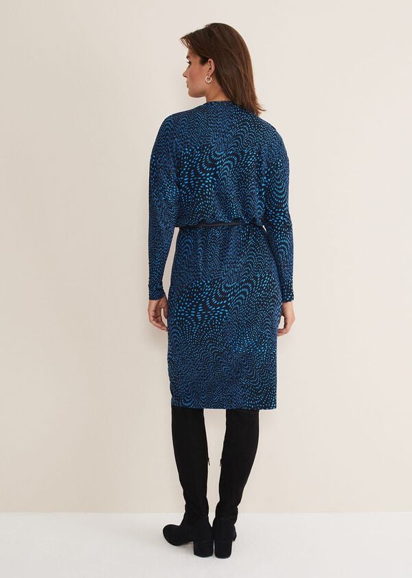 Phase Eight Pinna Print Jersey Dress