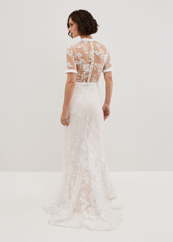 Phase Eight Poppy Embroidered Wedding Dress