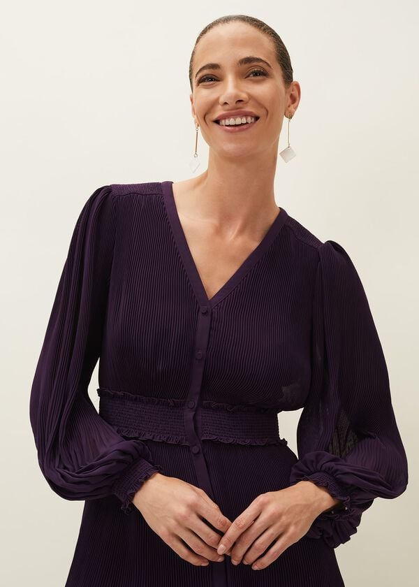 Phase Eight Raelyn Pleated Dress