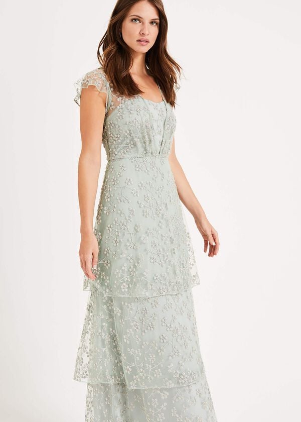 Phase Eight Rai Beaded Maxi Dress