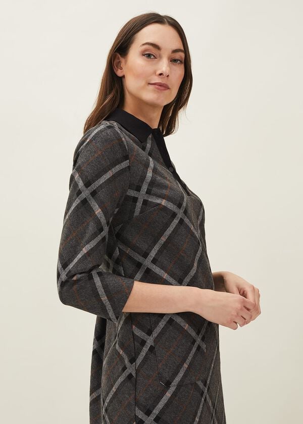 Phase Eight Rayia Check Tunic Dress