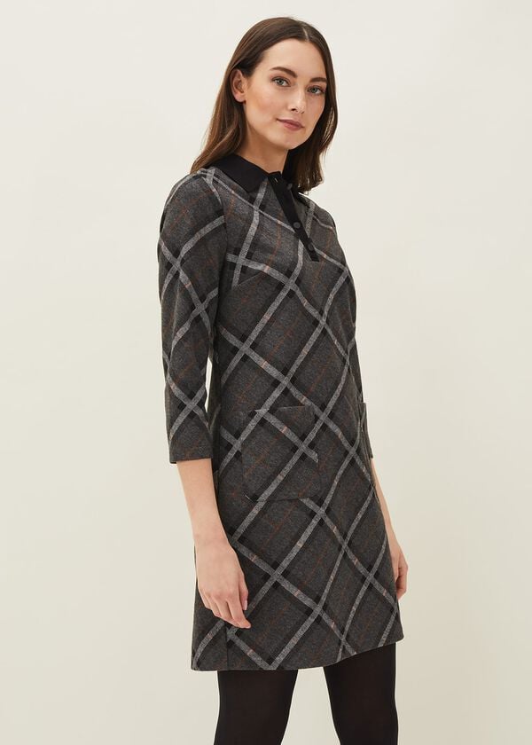 phase eight Rayia Check Tunic Dress
