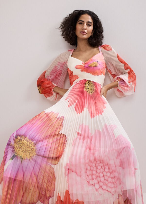 Phase Eight Reanna Pleated Dress