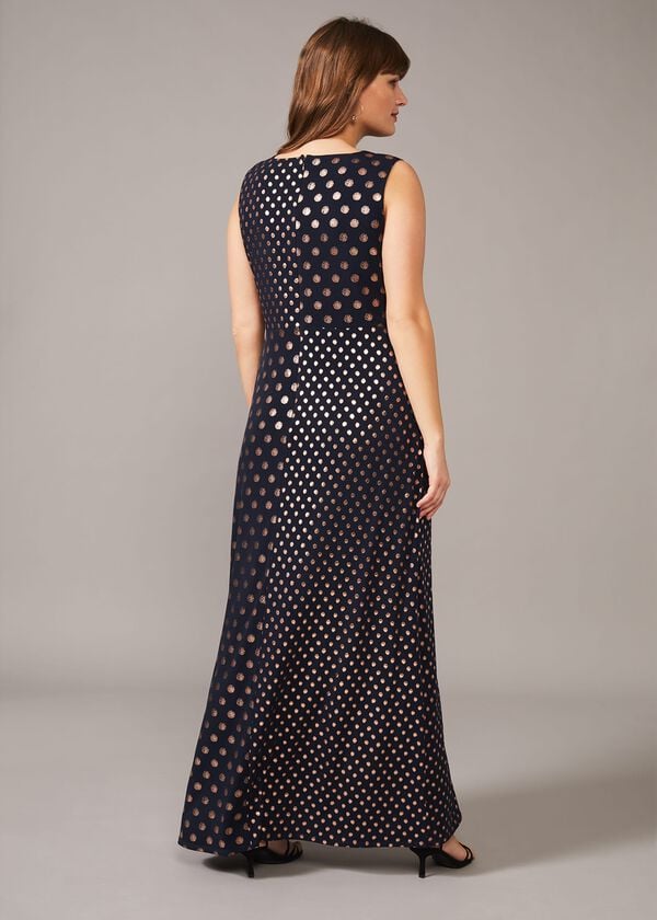 Phase Eight Reegan Spot Maxi Dress