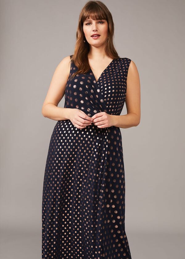 Phase Eight Reegan Spot Maxi Dress