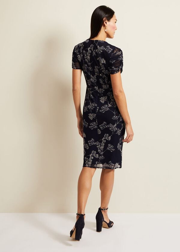Phase Eight Remi Floral Mesh Dress