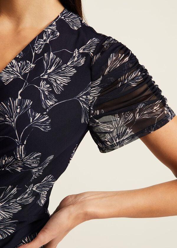 Phase Eight Remi Floral Mesh Dress