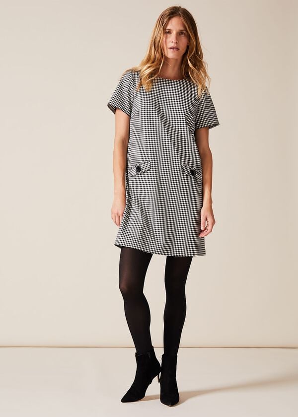 Phase Eight Ridley Dogtooth Dress
