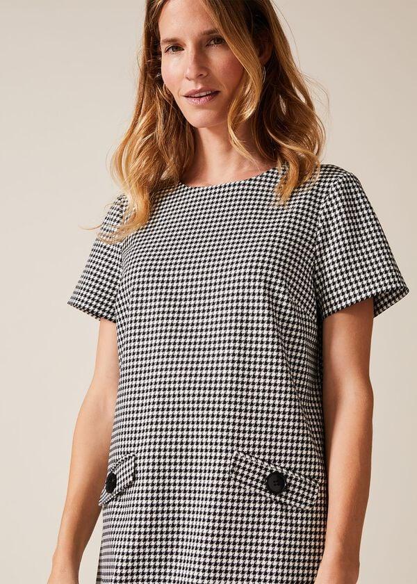 Phase Eight Ridley Dogtooth Dress