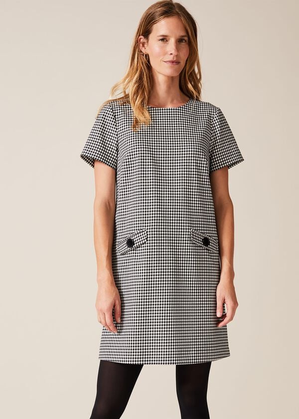 phase eight Ridley Dogtooth Dress