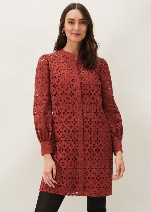 Phase Eight Rihanna Broderie Tunic Dress