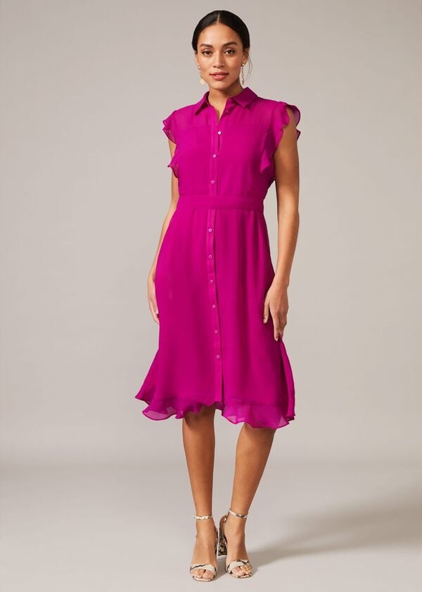 Phase Eight Riley Chiffon Dress